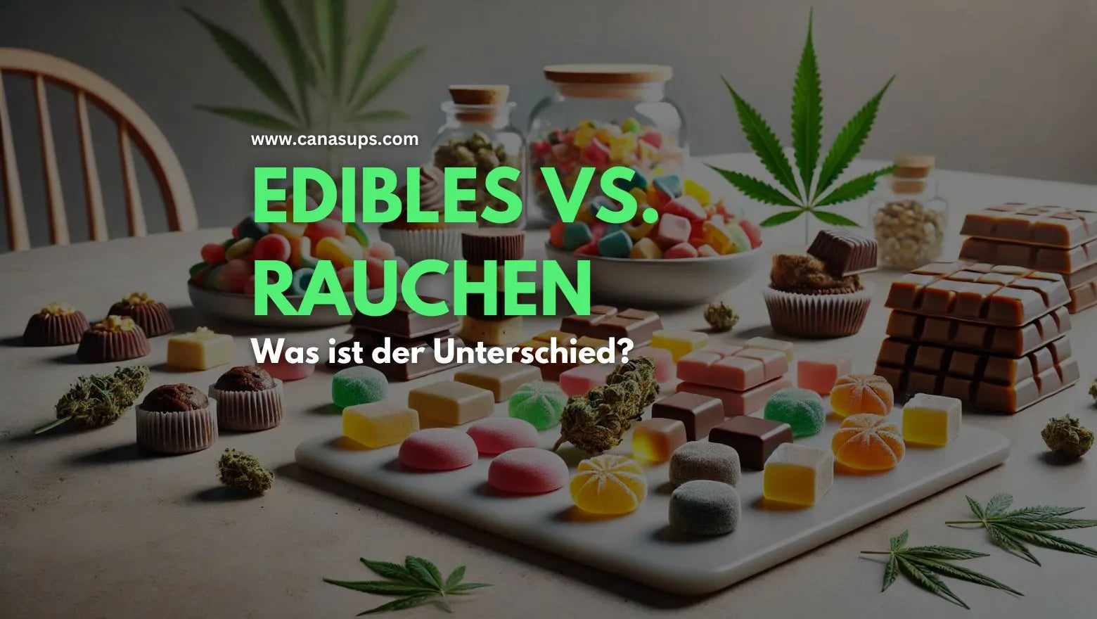 Cannabis Edibles vs. Rauchen: Was ist der Unterschied?