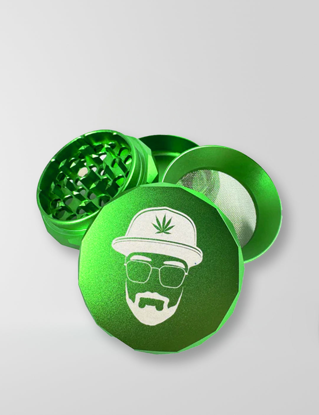 Mark Verkoster x NV | Pyramid Grinder - 4-teilig - Ø63mm - Canasups