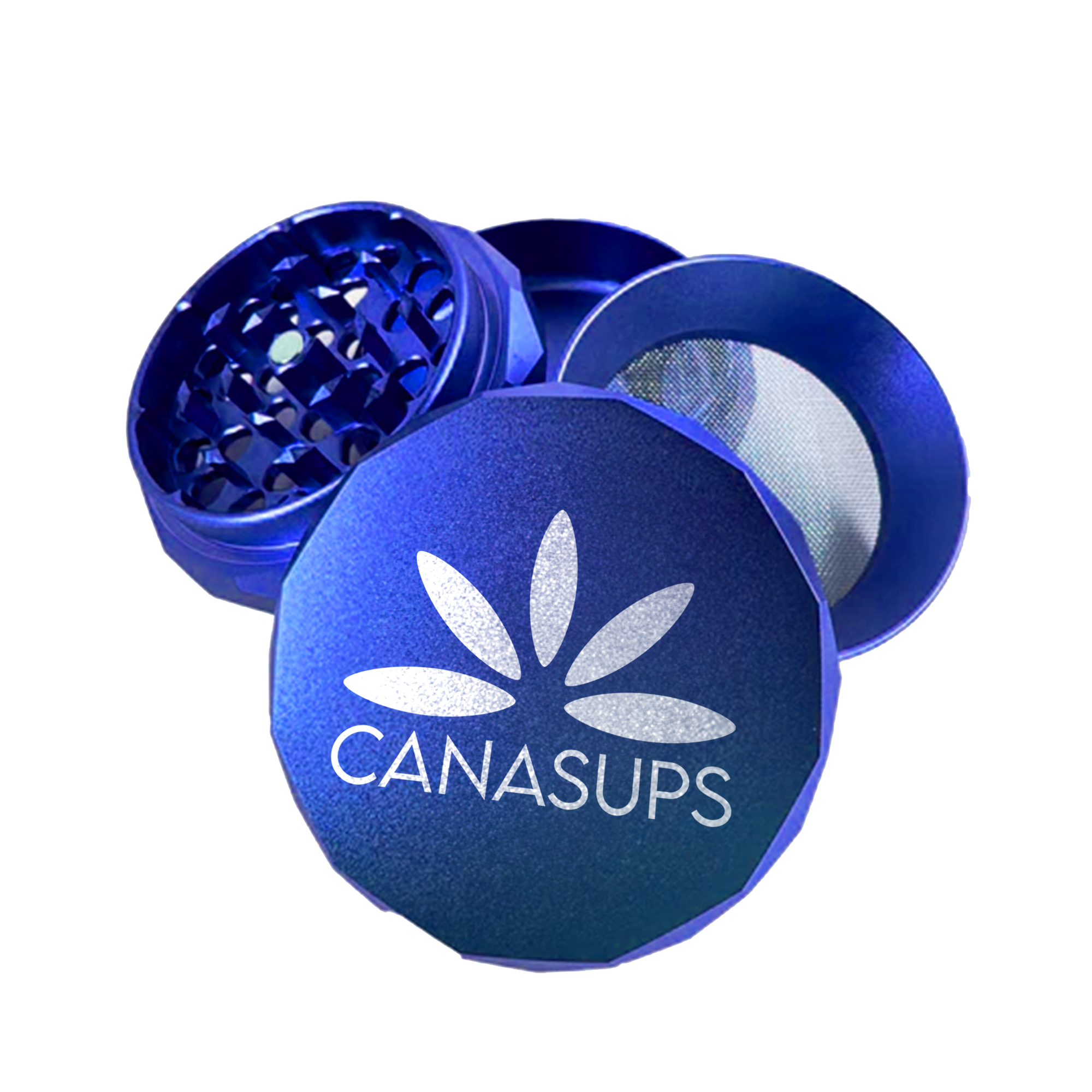 CANASUPS x NV | Pyramid Grinder - 4-teilig - Ø63mm - Canasups